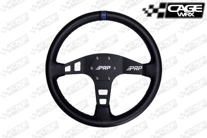 PRP Flat Steering Wheel - Leather