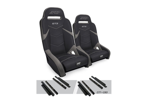 PRP RZR GT3 Suspension Seats (PAIR) for RZR XP1K/Turbo/Turbo S - PRE-DESIGNED