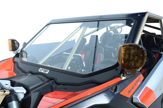 Can-Am X3 Glass Windshield | "SUPER SHORTY" GEN 2 & "BAJA SPEC"
