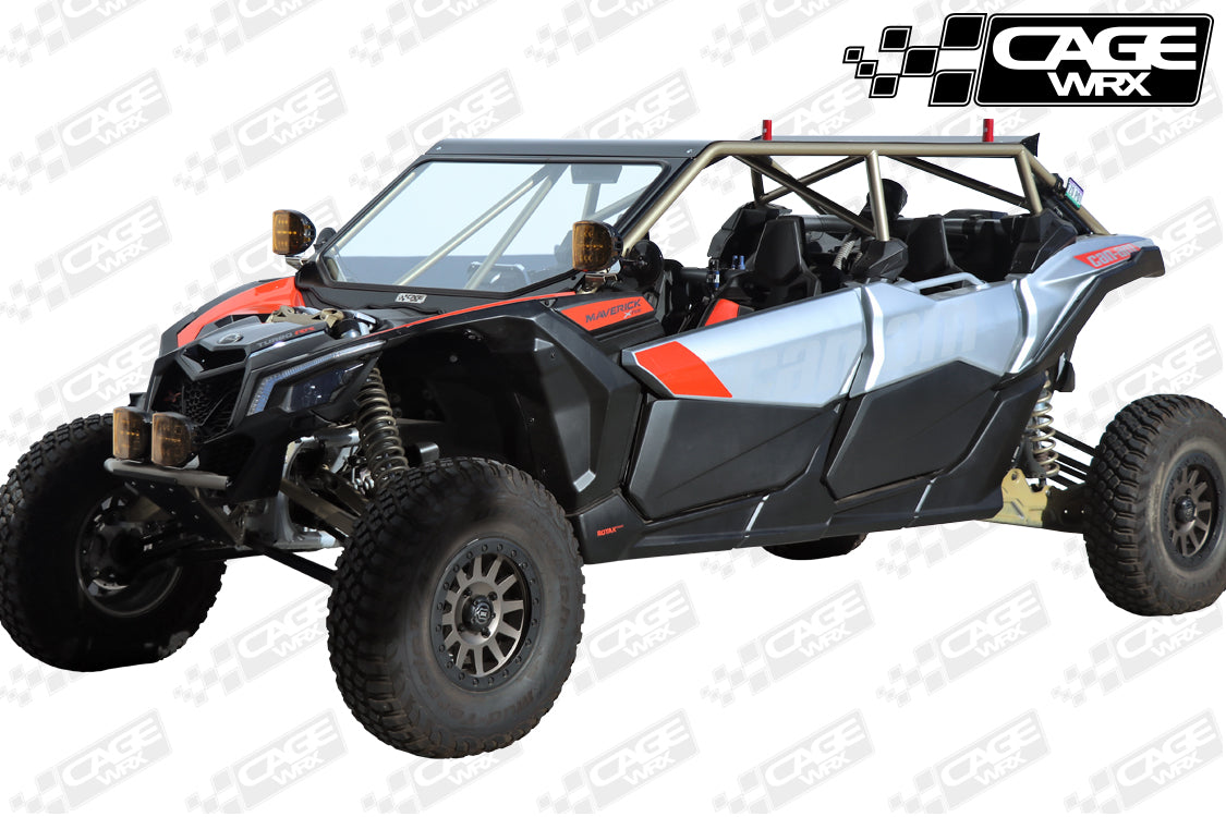 Can-Am X3 Glass Windshield | "SUPER SHORTY" GEN 2 & "BAJA SPEC"