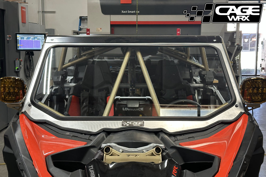 Can-Am X3 Glass Windshield | "SUPER SHORTY" GEN 2 & "BAJA SPEC"