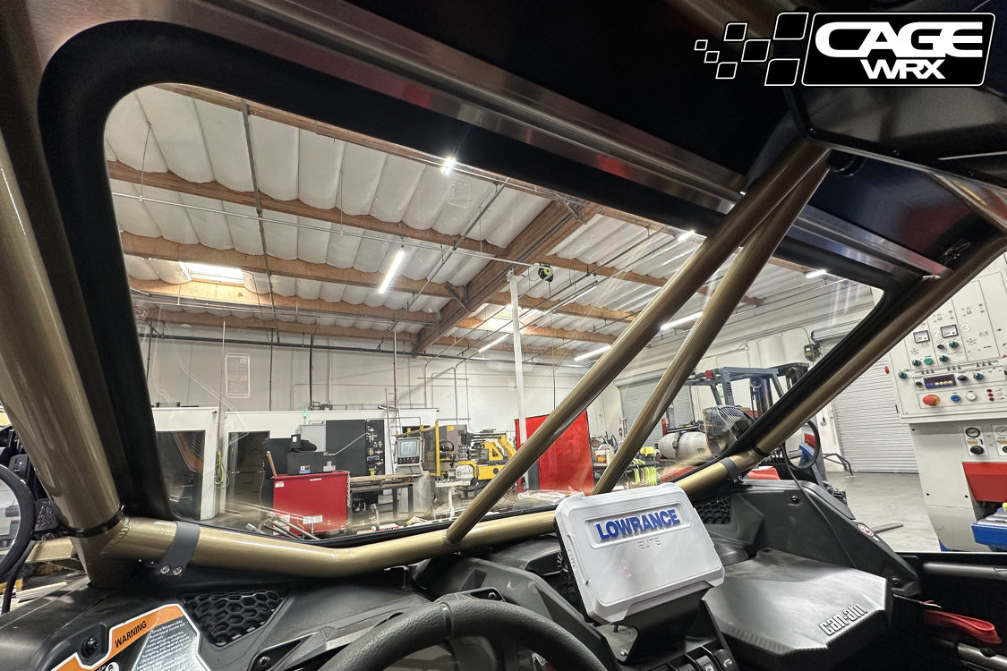 Can-Am X3 Glass Windshield | "SUPER SHORTY" GEN 2 & "BAJA SPEC"