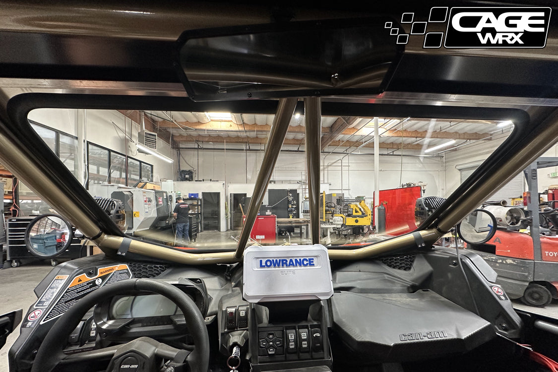 Can-Am X3 Glass Windshield | "SUPER SHORTY" GEN 2 & "BAJA SPEC"