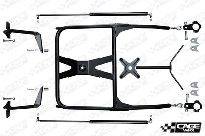 RZR XP 1000/Turbo S Spare Tire Carrier - High (2014-2023)