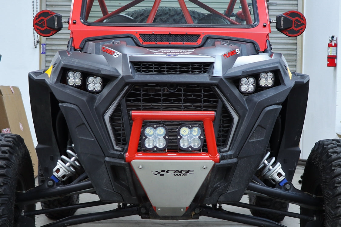 RZR XP Turbo S Front Bumper Assembled