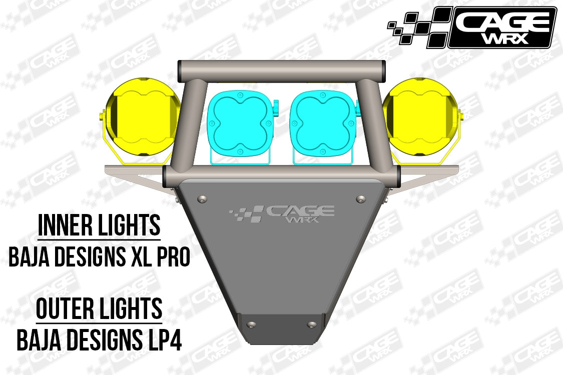 RZR XP Turbo S Front Bumper Assembled