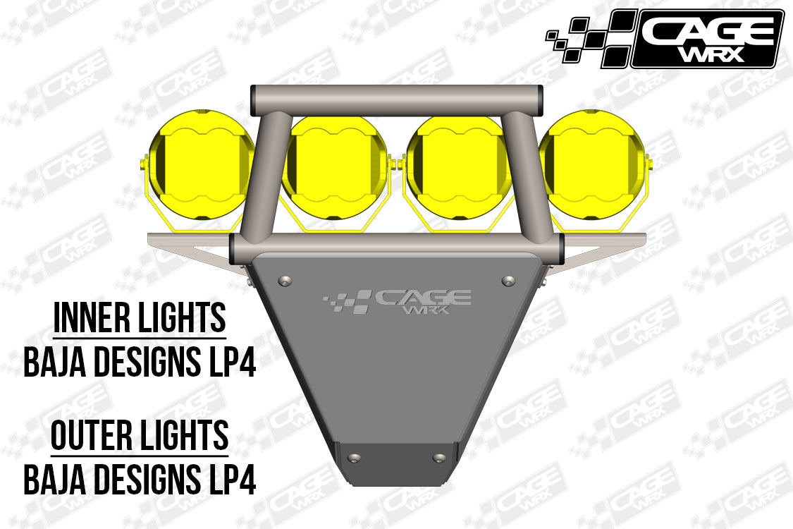 RZR XP Turbo S Front Bumper Assembled