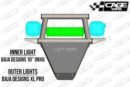 RZR XP Turbo S Front Bumper Assembled