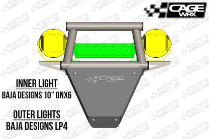 RZR XP Turbo S Front Bumper Assembled