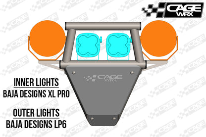 Polaris RZR Turbo S Front Bumper | Assembled