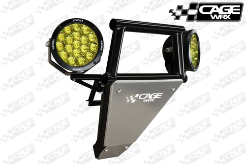Polaris RZR XP 1000 / XP Turbo Outer Light Tabs for Cagewrx Front Bumper