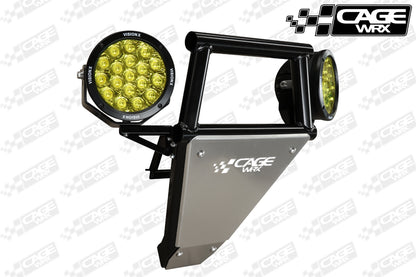 Polaris RZR XP 1000 / XP Turbo Outer Light Tabs for Cagewrx Front Bumper