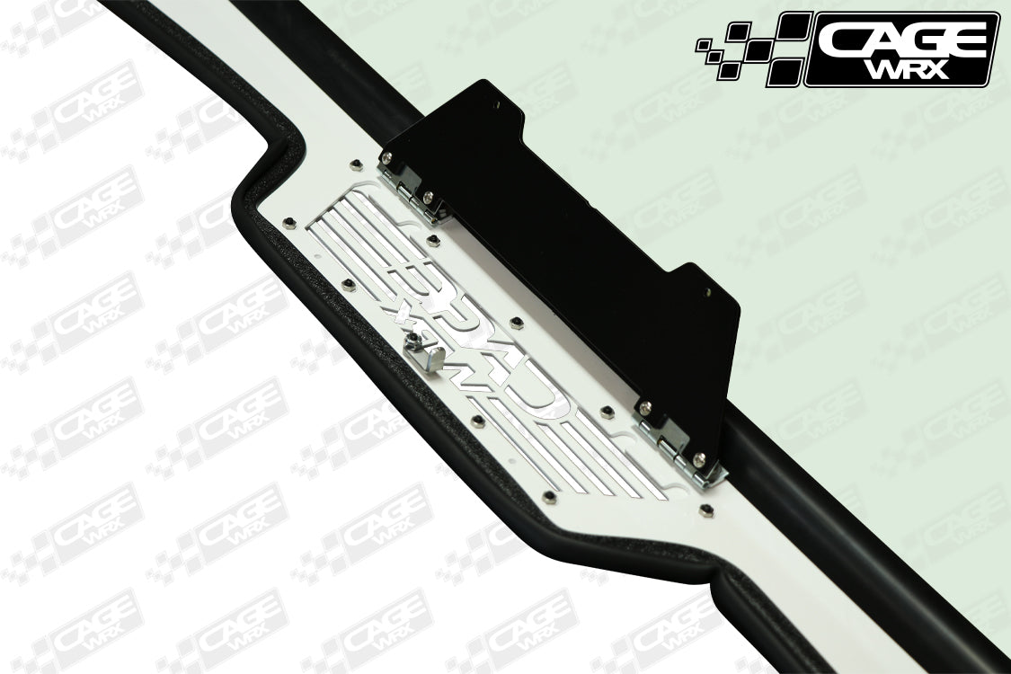 Polaris RZR XP (2019-2023/Turbo S) Glass Windshield | "BAJA SPEC / COMPETITION CAGE"