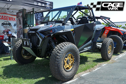 Polaris RZR XP (2019-2023/Turbo S) Glass Windshield | "BAJA SPEC / COMPETITION CAGE"