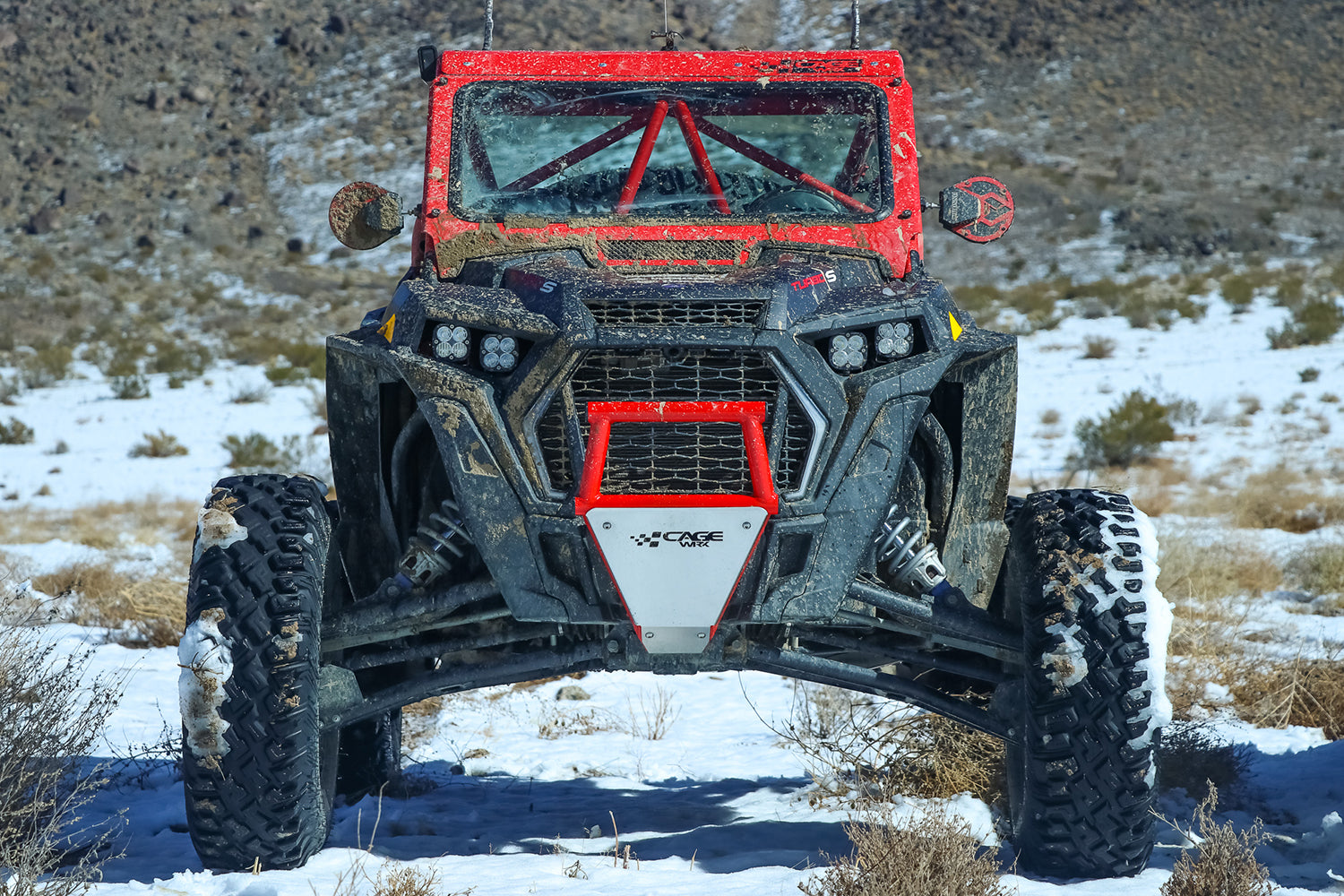 Polaris RZR Turbo S Front Bumper | Assembled